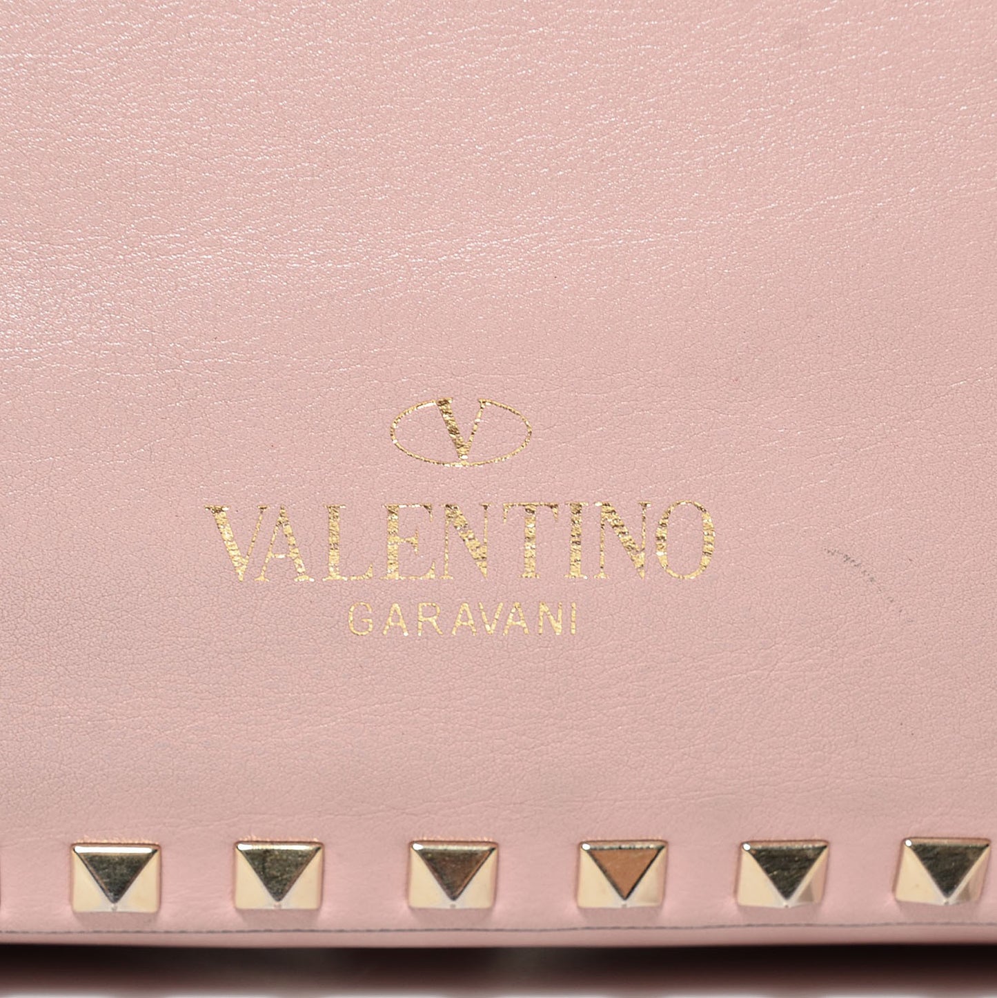 Vitello Medium Rockstud Tote Pink