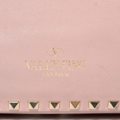 Valentino Garavani Vitello Medium Rockstud Tote Pink 10 of 10