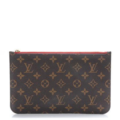 Louis Vuitton Monogram Neverfull MM GM Pochette Cherry 1 of 6