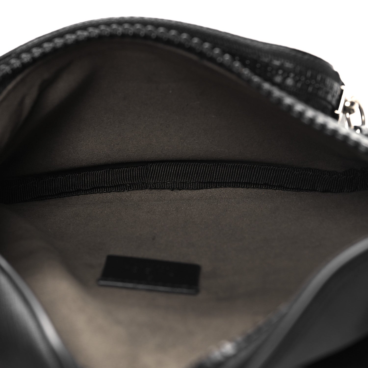 Gucci GG Supreme Monogram Belt Bag Black 5 of 11