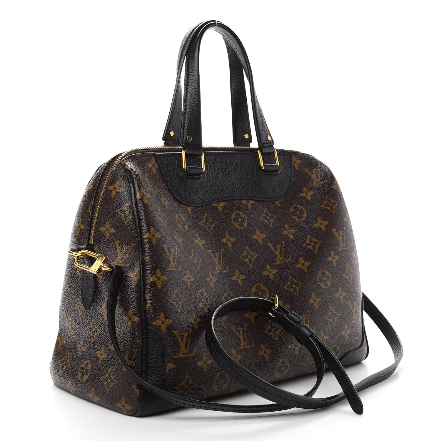 Louis Vuitton Monogram Retiro NM Black 3 of 8