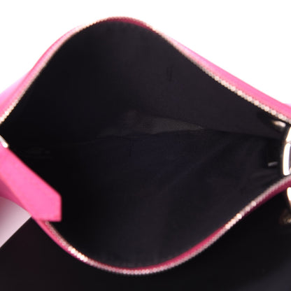 Fendi Calfskin Velvet F is Fun Fair Triplette Pouch Set Multicolor 10 of 10