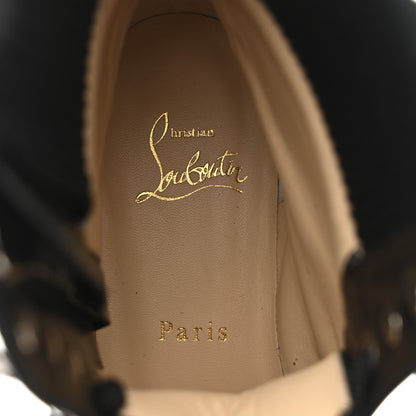 Christian Louboutin Calfskin Quilted En Hiver Boots 37 Black 8 of 8