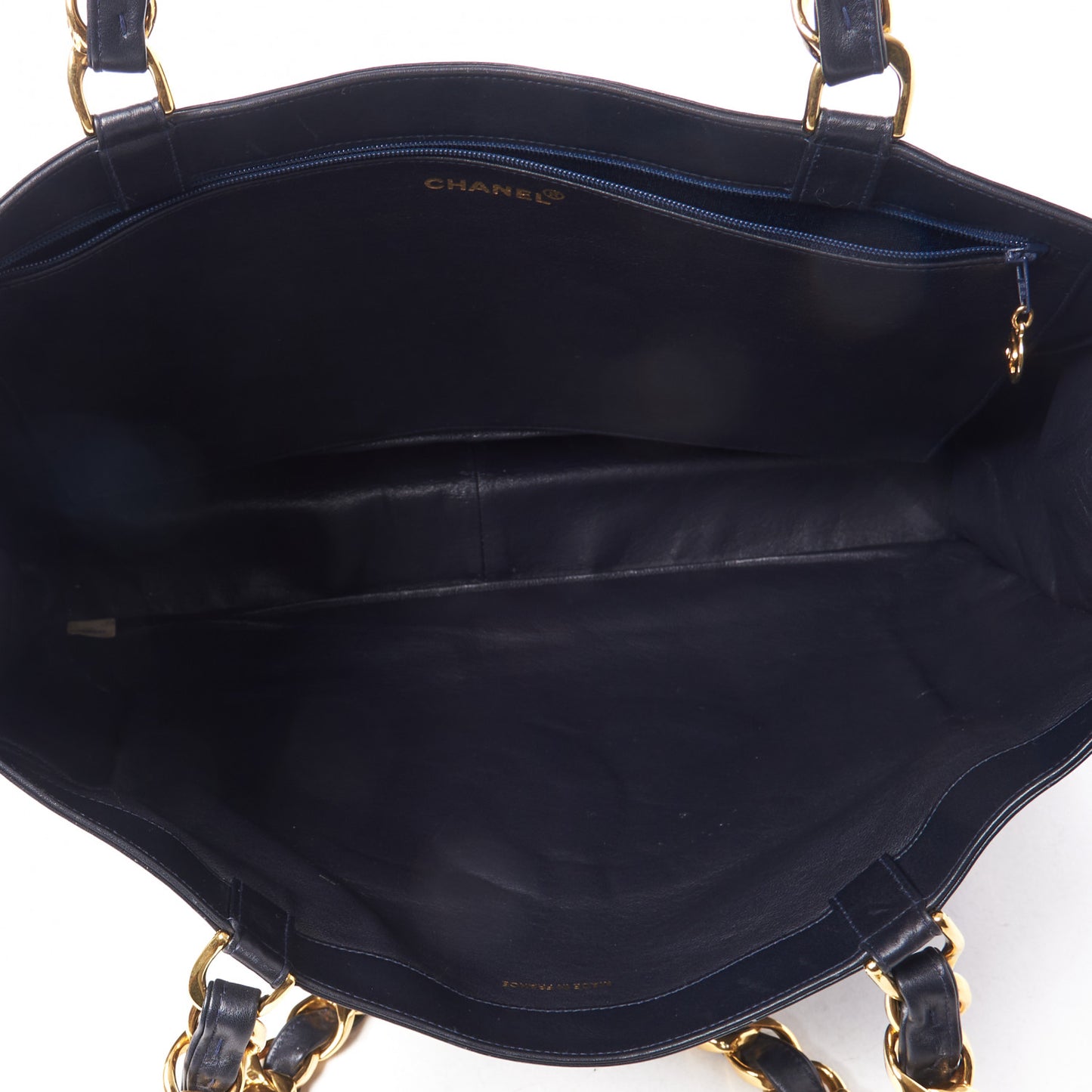 Lambskin CC Tote Navy
