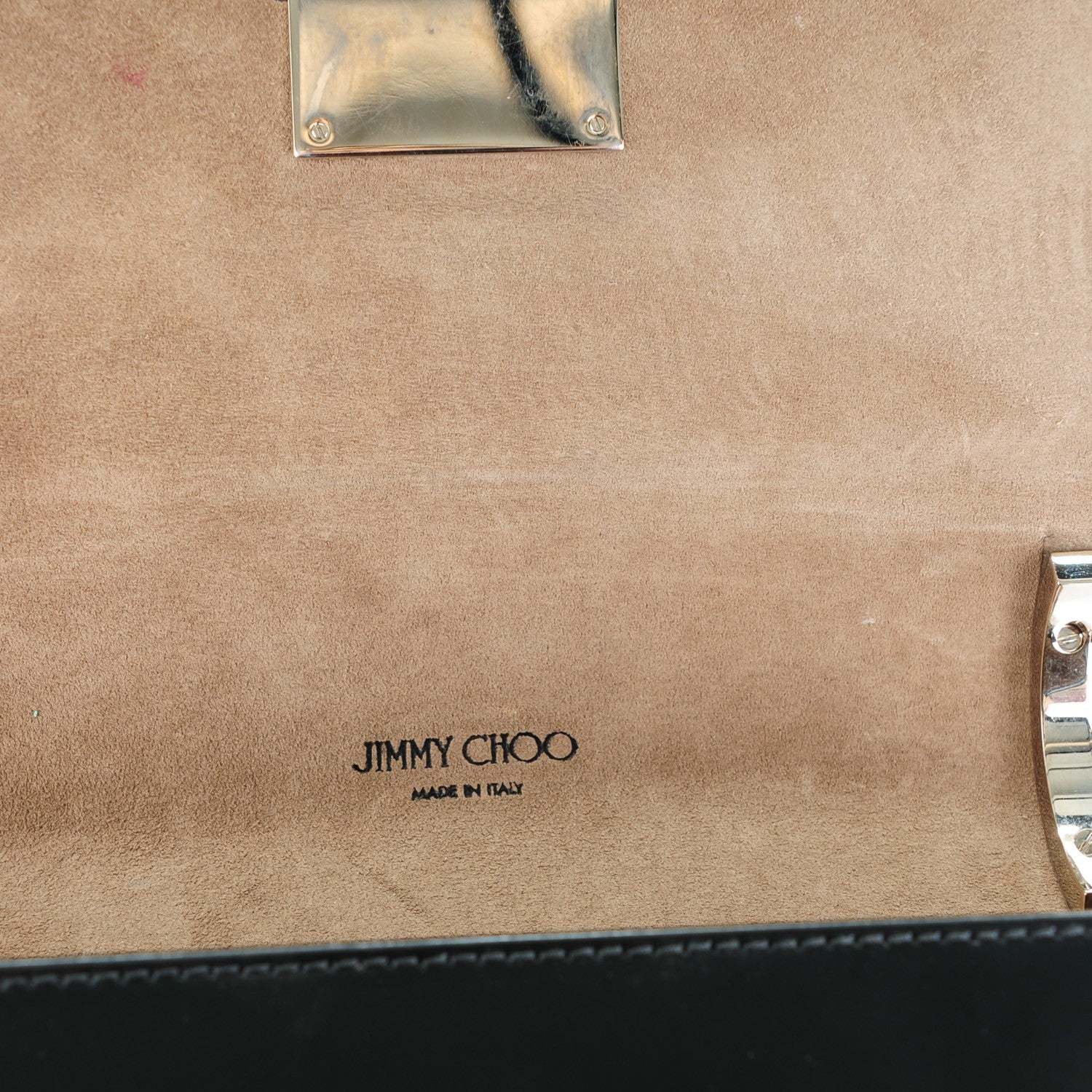 Jimmy Choo Spazzolato Lockett Petite Shoulder Bag Black 6 of 7