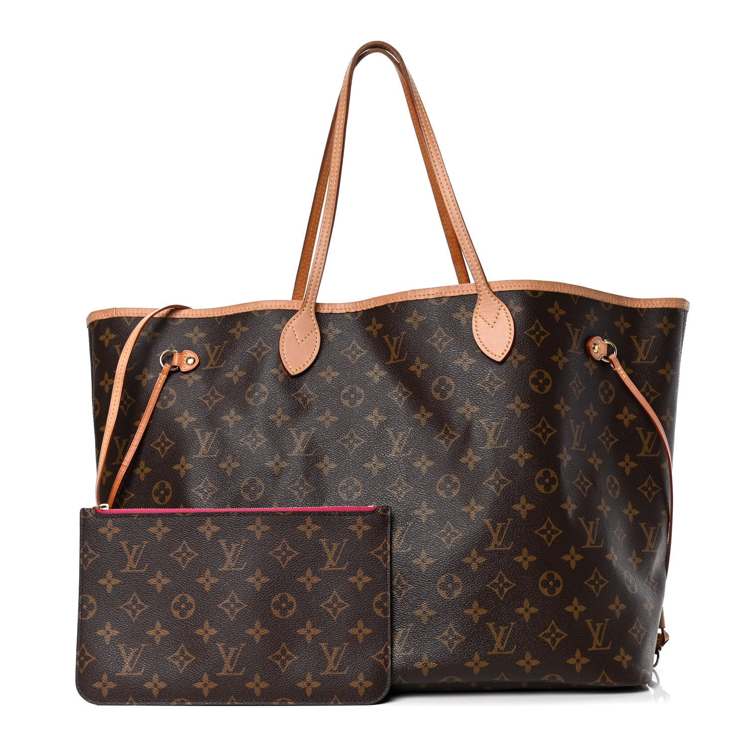 Louis Vuitton Monogram Neo Neverfull GM Fuchsia 3 of 6