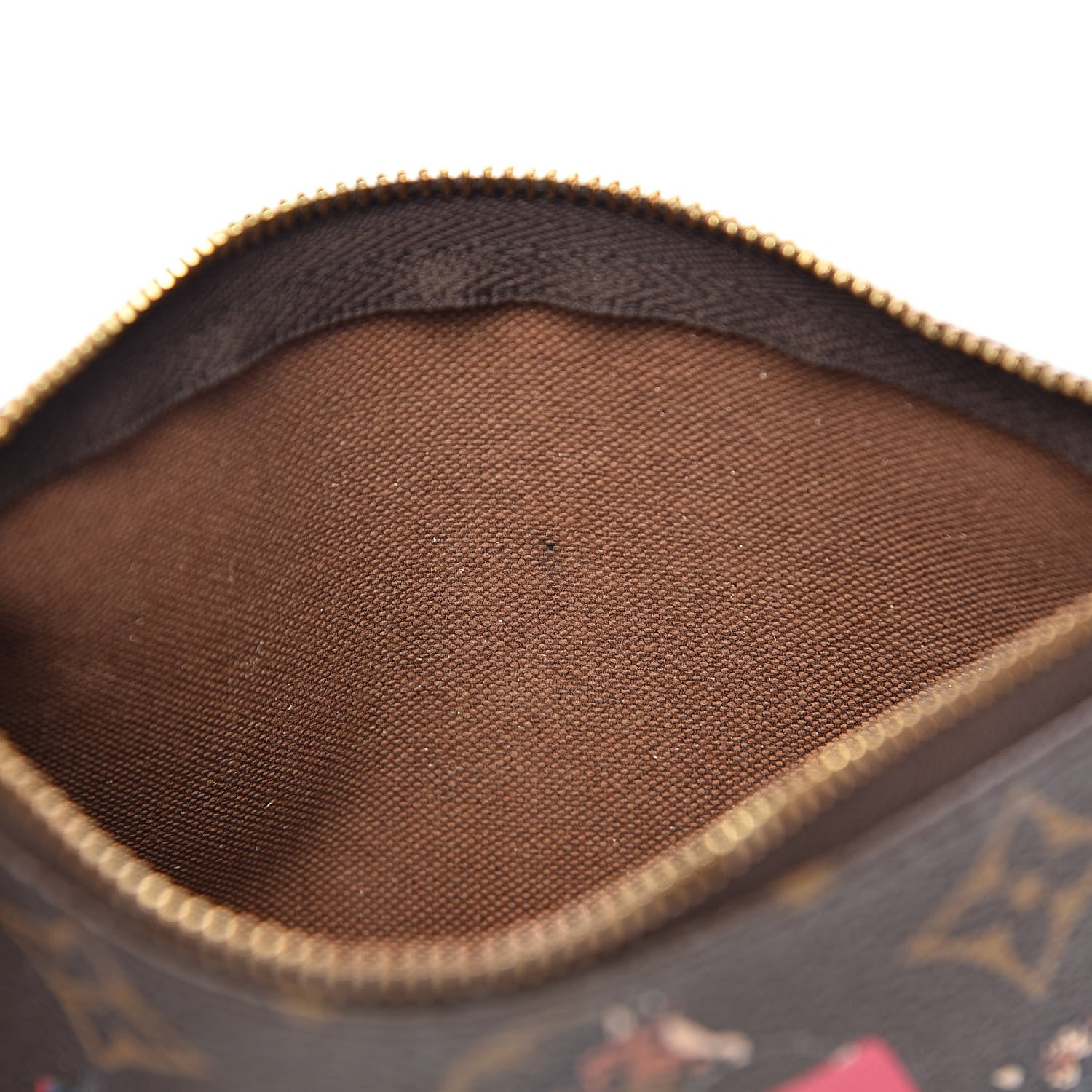 Louis Vuitton Monogram 2017 Christmas Animation Mini Pochette Accessories 8 of 9
