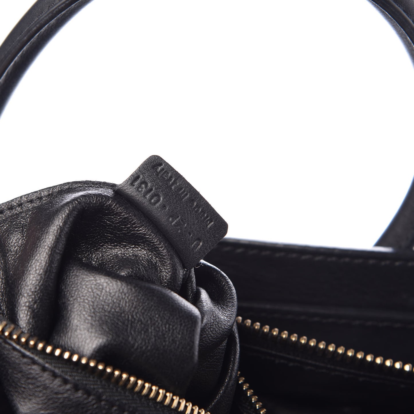 Smooth Calfskin Micro Luggage Black