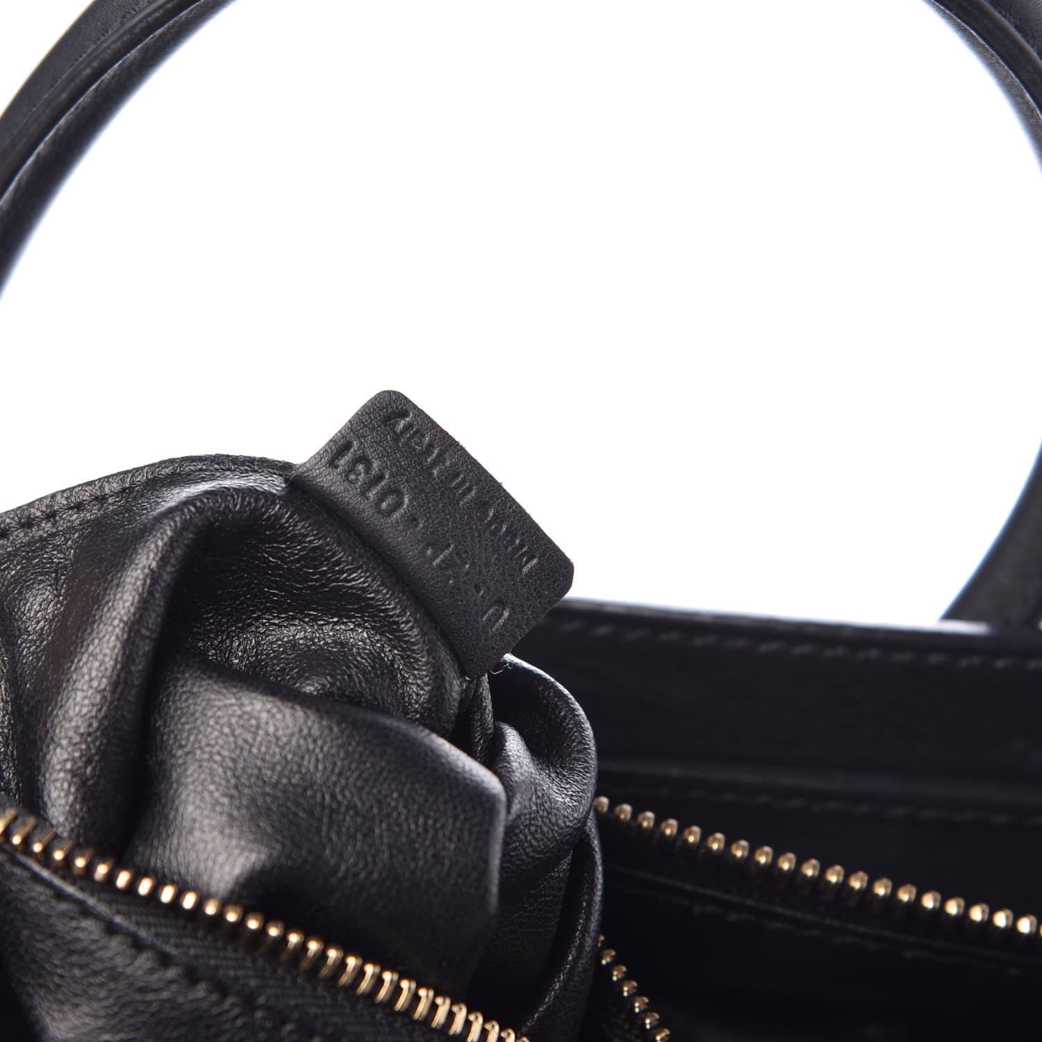 Celine Smooth Calfskin Micro Luggage Black 8 of 11