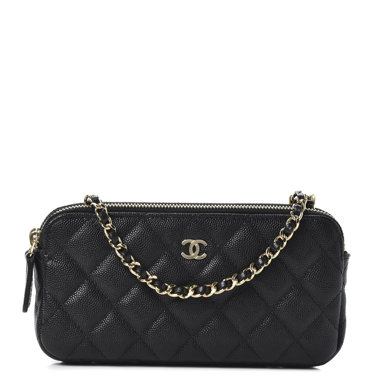 Chanel Caviar Quilted Small Clutch With Chain Black 1 of 11