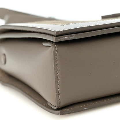 Saint Laurent Suede Monogram Book Bag Grey 8 of 9