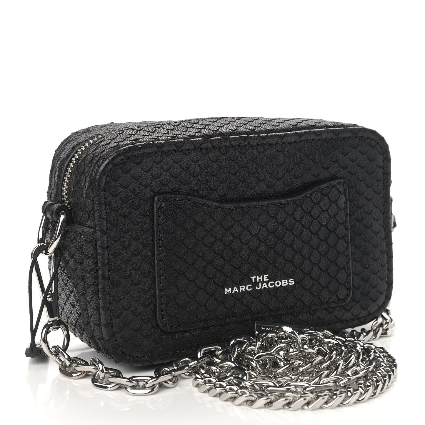 Goatskin Python Print The Softshot 17 Bag Black