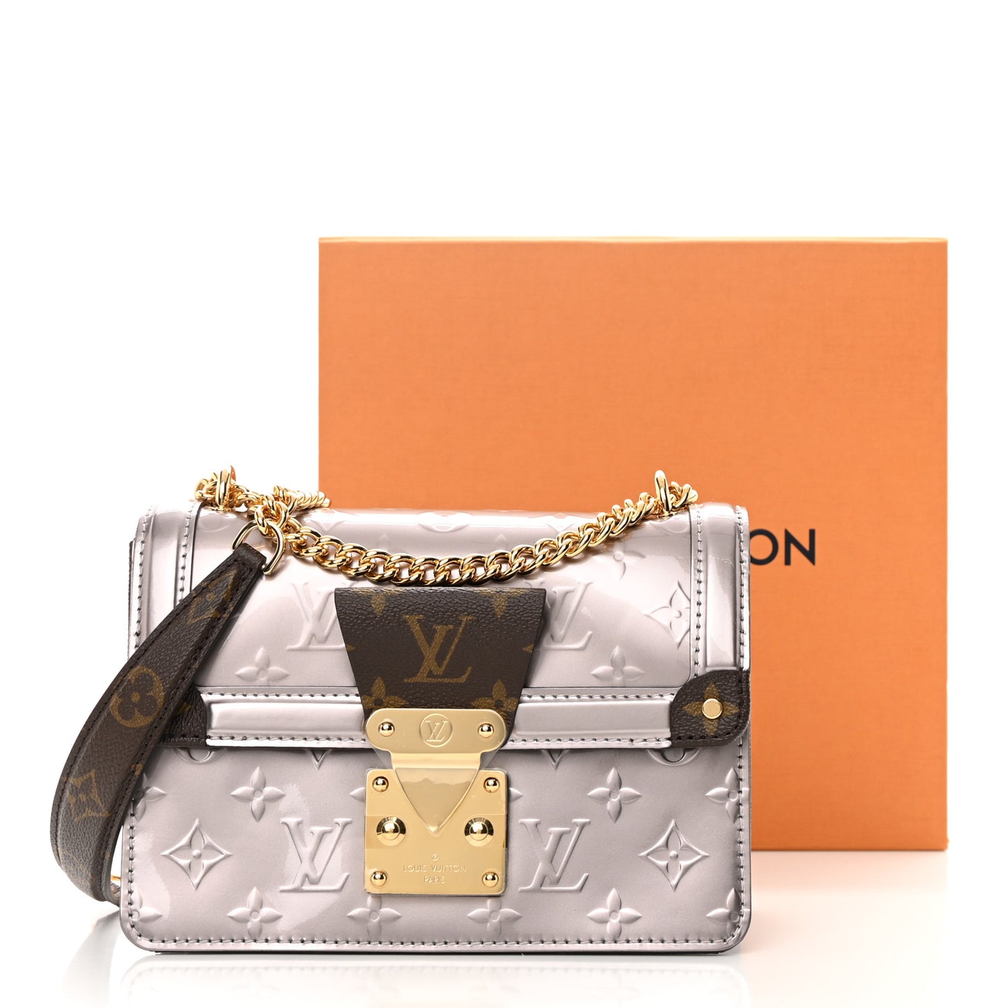 Vernis Epi Monogram Wynwood Metallic Taupe Grey