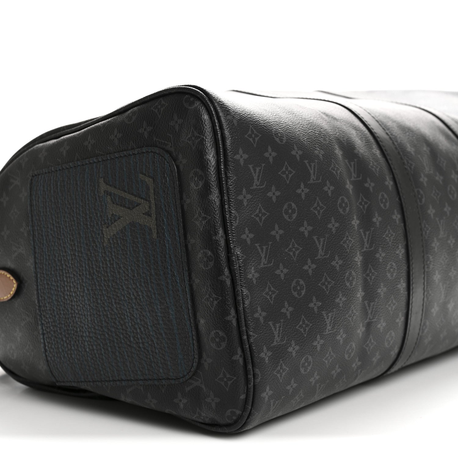 Louis Vuitton Monogram Eclipse Patchwork Keepall Bandouliere 50 8 of 12