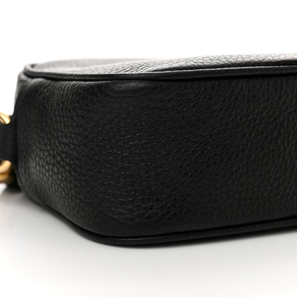 Gucci Pebbled Calfskin Mini Soho Disco Bag Black 9 of 10