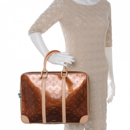 Louis Vuitton Vernis Vandam Briefcase Bronze 2 of 7