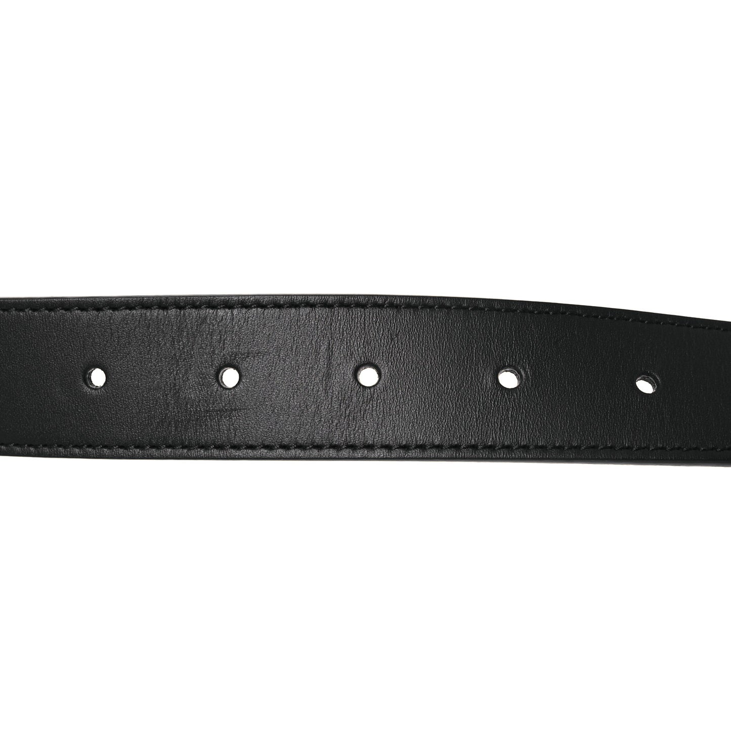 Plutone Calfskin Double G 30mm Belt 80 32 Black