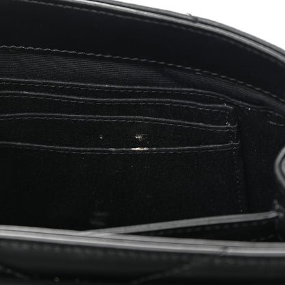 Saint Laurent Calfskin Y Quilted Monogram Toy Loulou Crossbody Bag Black 13 of 13