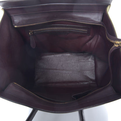 Celine Canvas Smooth Calfskin Mini Luggage Olive 5 of 19