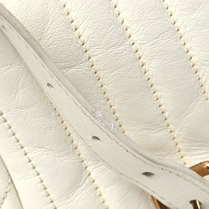 Louis Vuitton Calfskin Quilted New Wave Bumbag White 11 of 12