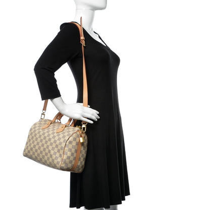 Louis Vuitton Damier Azur Speedy Bandouliere 25 2 of 13