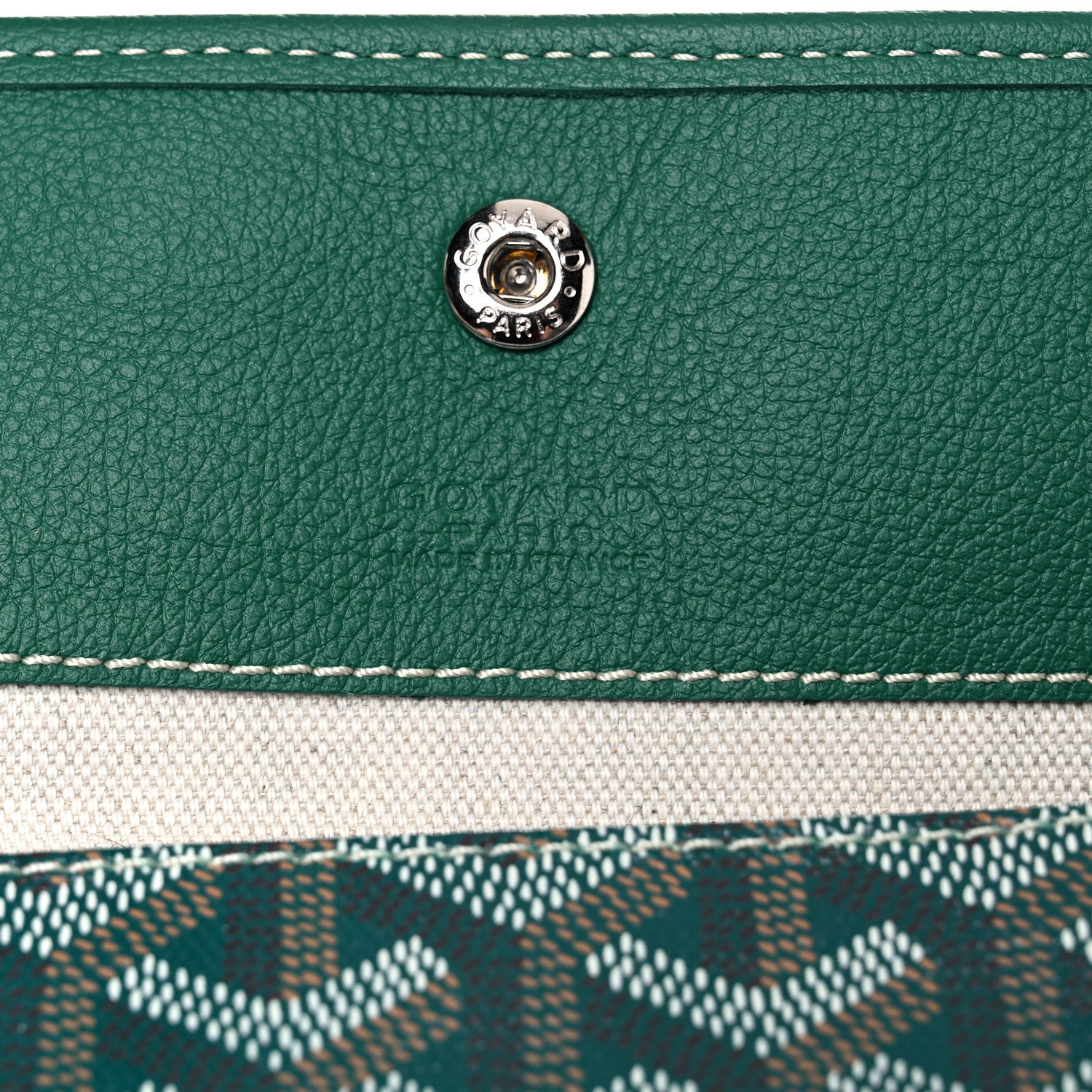 Goyard Goyardine Saint Louis PM Green 7 of 13