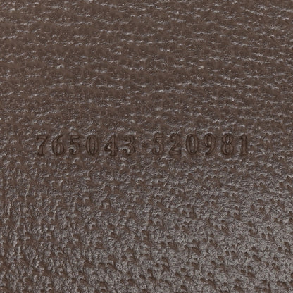 Gucci GG Supreme Monogram Textured Calfskin Small Ophidia Shoulder Tote Bag Beige Ebony New Acero 7 of 11