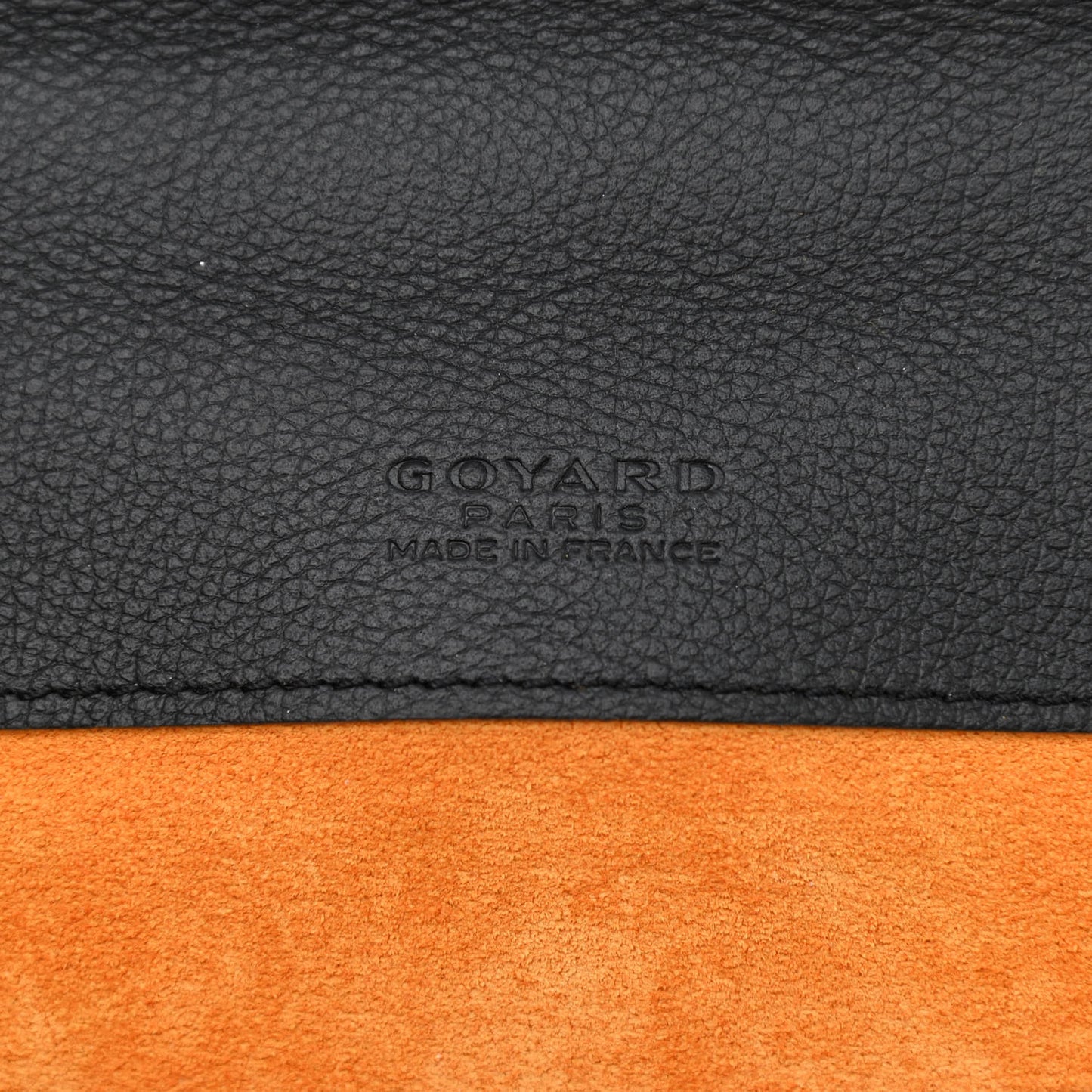Goyardine Alexandre III Bag Black
