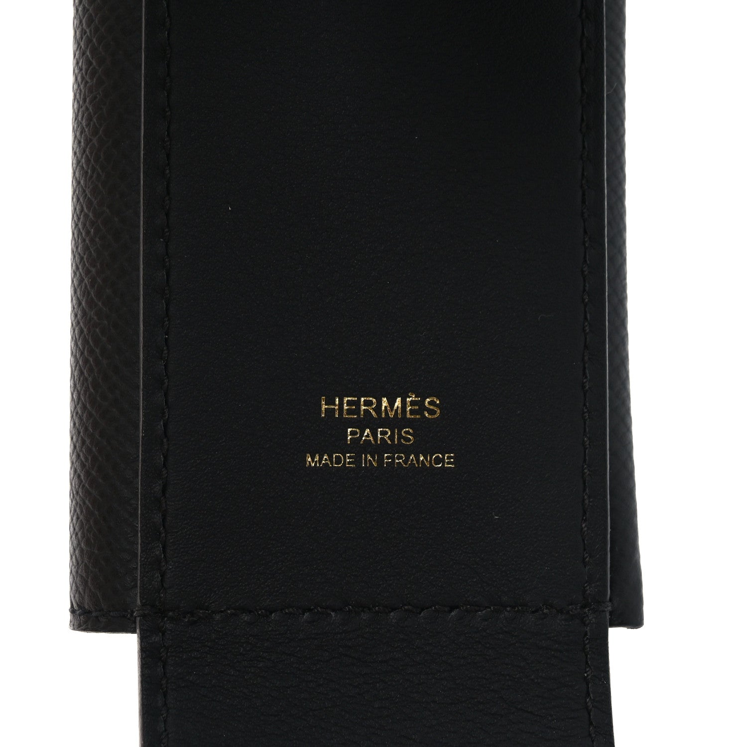 Hermes Swift Epsom Pocket Kelly Shoulder Strap Black 3 of 5