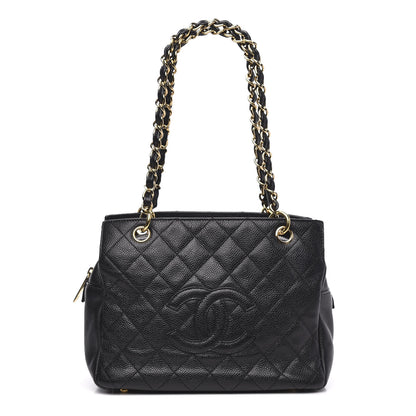 Chanel Caviar Quilted Petit Timeless Tote PTT Black 1 of 11
