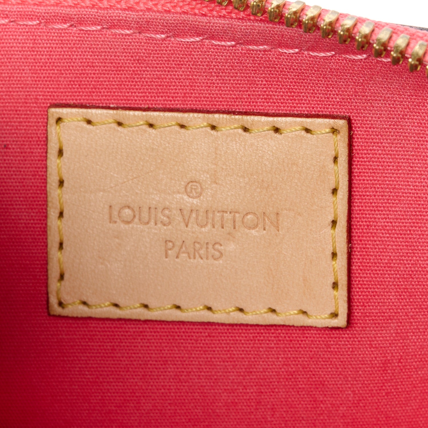 Louis Vuitton Vernis Alma BB Rose Litchi 6 of 13
