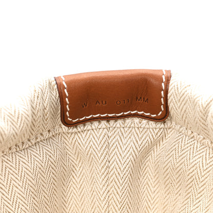 Hermes Canvas Barenia Fourbi 20 PM Pouch Naturel Fauve 7 of 7