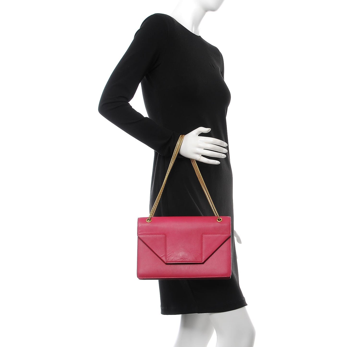 Calfskin Medium Classic Betty Fuchsia