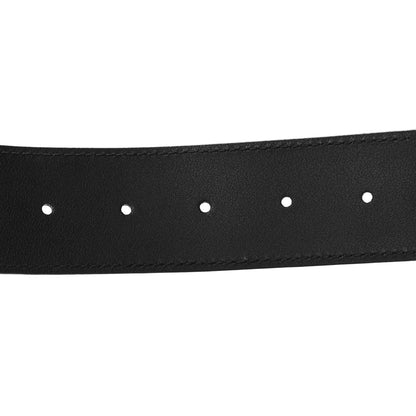 Gucci Nylon Calfskin Double G Web 40mm Belt 75 30 Green Red Dark Cocoa 4 of 5