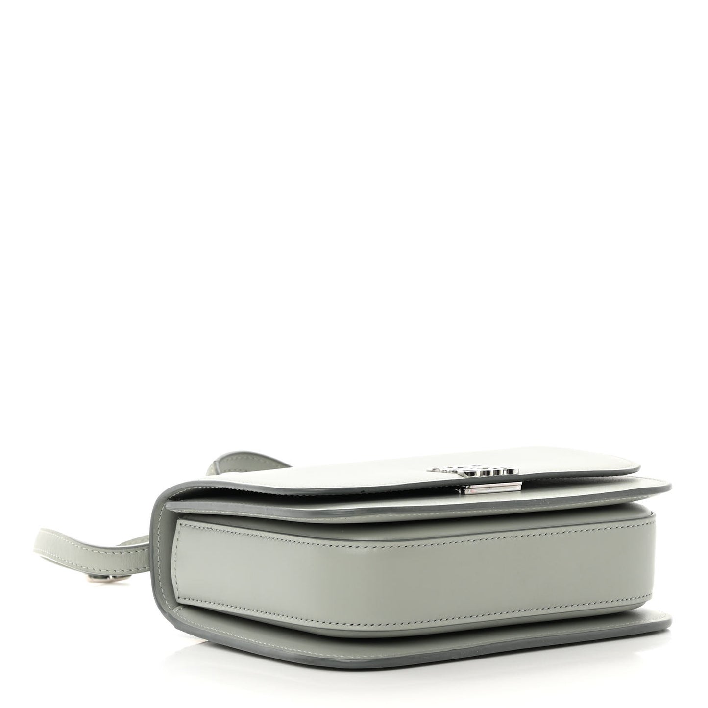 Silk Calfskin Small Goya Bag Gray