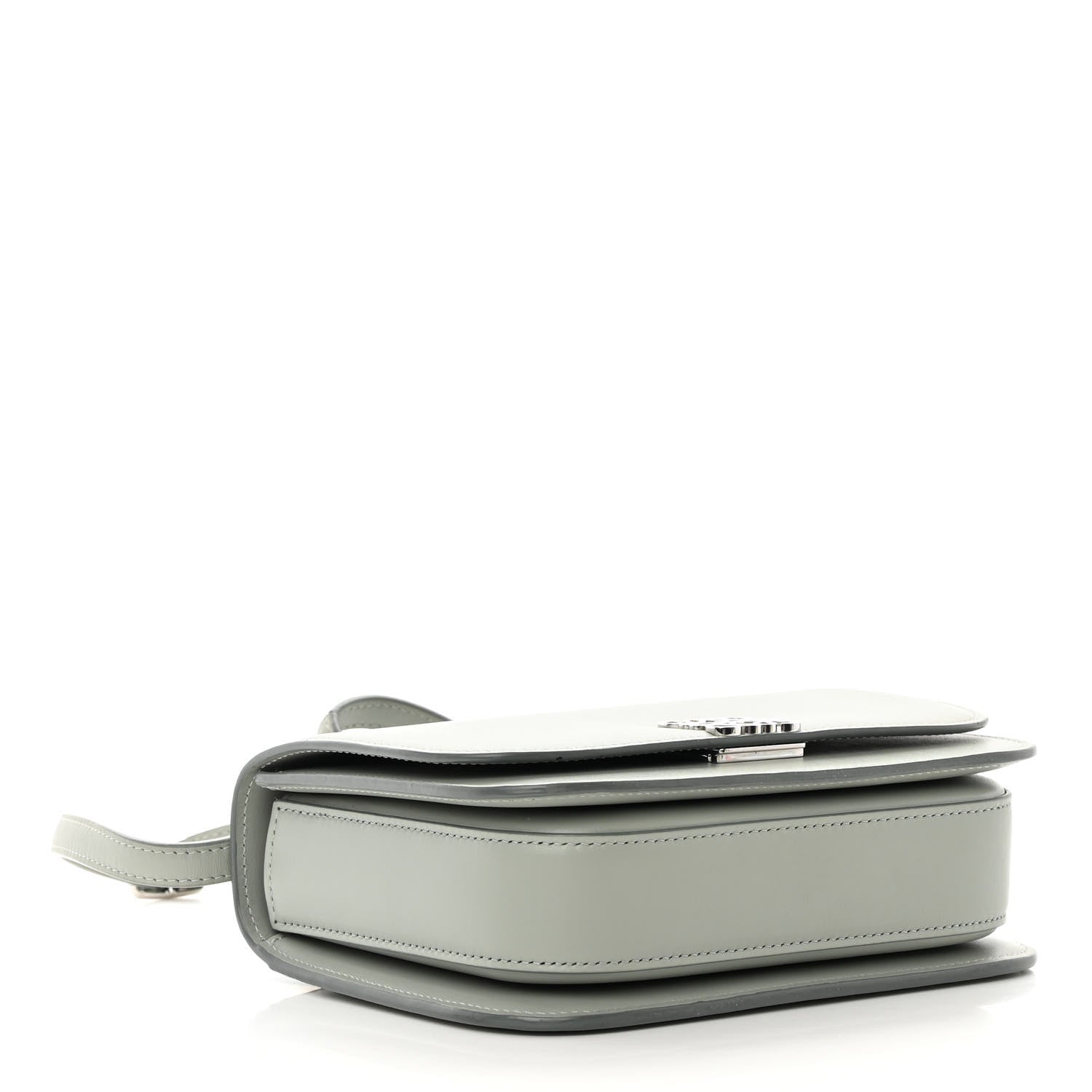 Loewe Silk Calfskin Small Goya Bag Gray 4 of 15