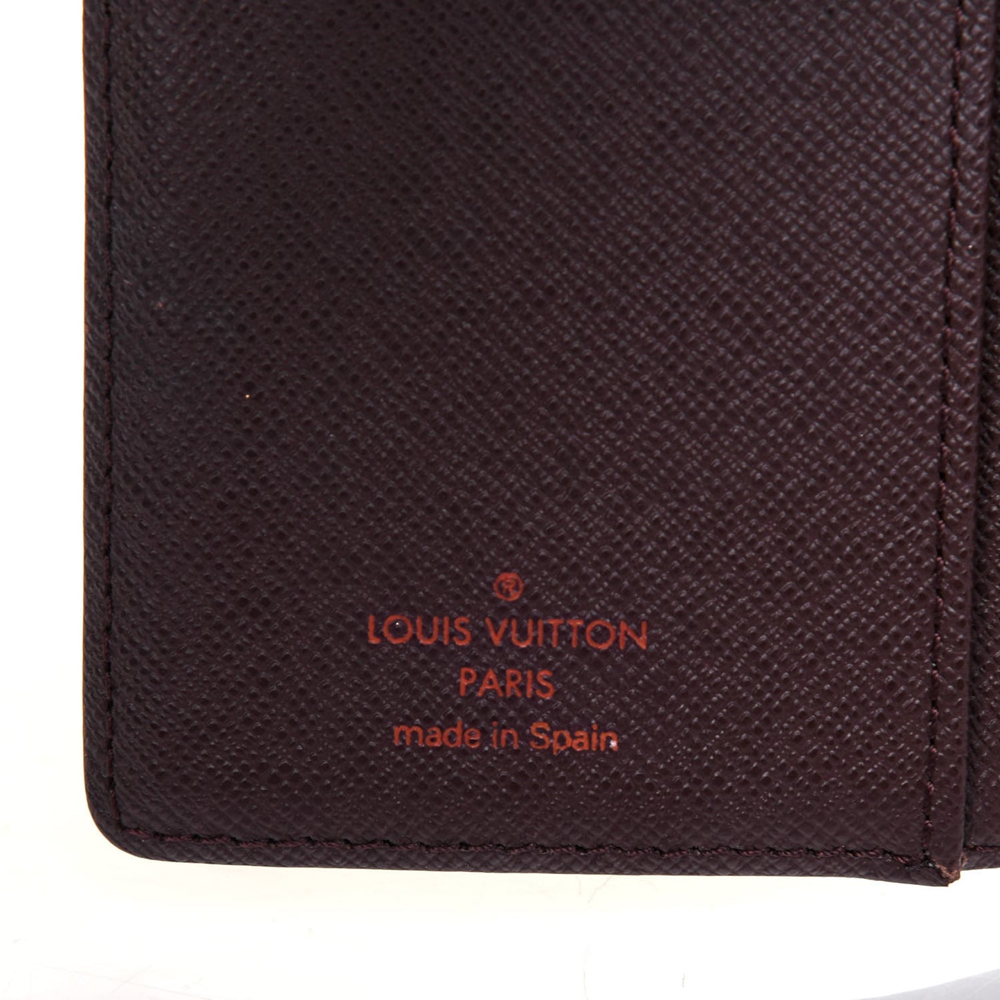 Damier Ebene Small Ring Agenda Cover