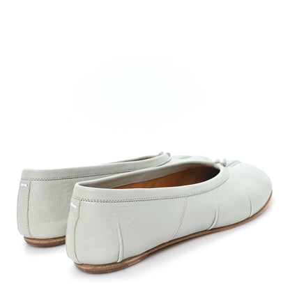 Maison Margiela Ovine Tabi Ballet Flats 37 Alabaster 5 of 9