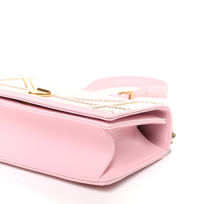 Christian Dior Lambskin Studded Small Diorama Flap Bag Baby Pink 9 of 9