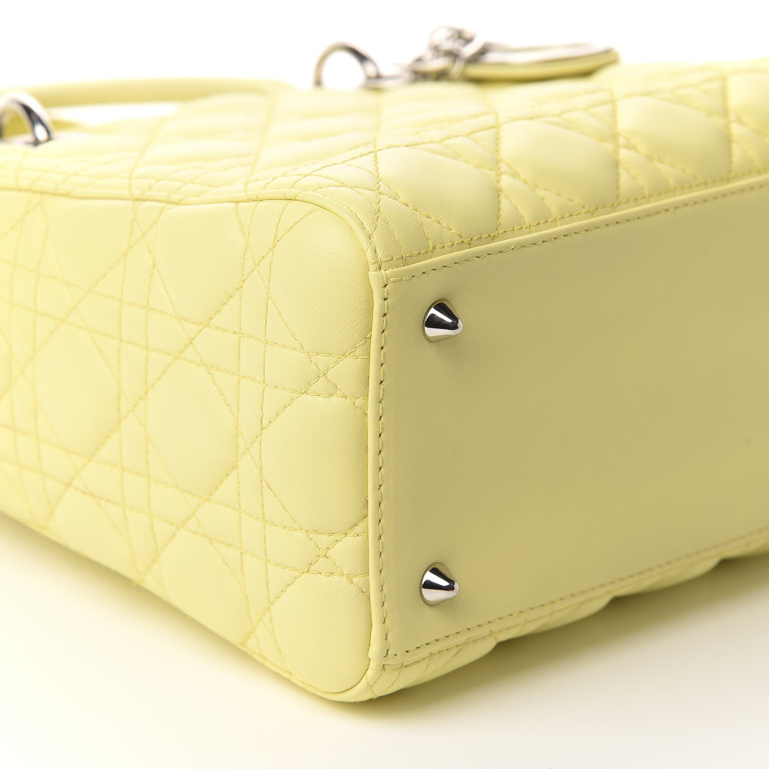 Christian Dior Lambskin Cannage Medium Lady Dior 6 of 10