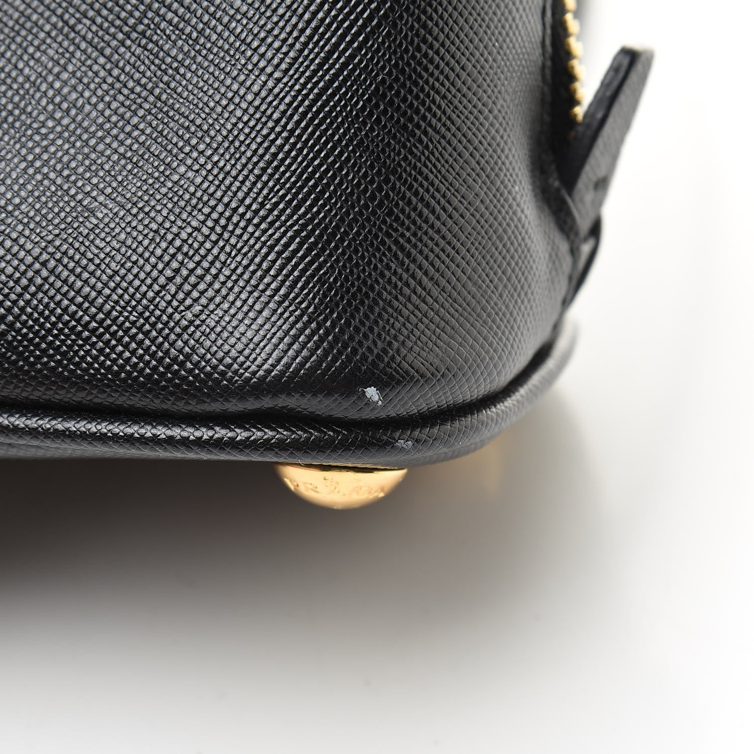 Prada Saffiano Lux Mini Promenade Tote Black 11 of 11