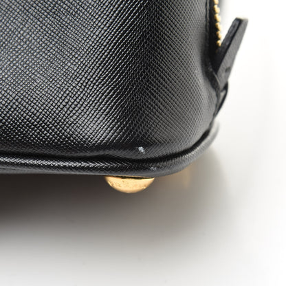 Prada Saffiano Lux Mini Promenade Tote Black 11 of 11