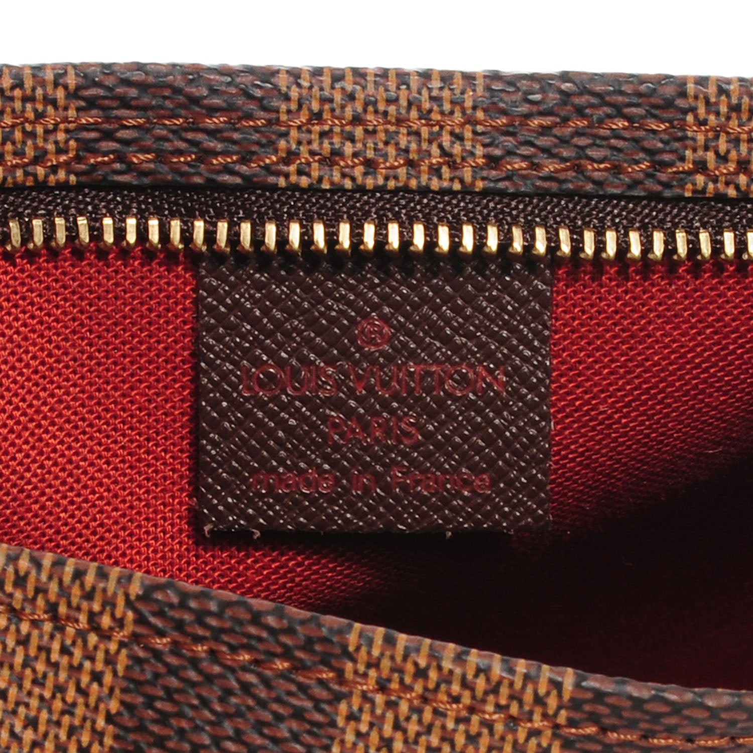 Louis Vuitton Damier Ebene Trousse Make Up Bag Pochette 5 of 7