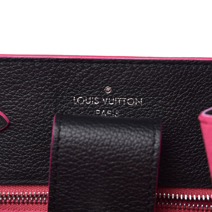Louis Vuitton Calfskin Lockme Bucket Black 6 of 9