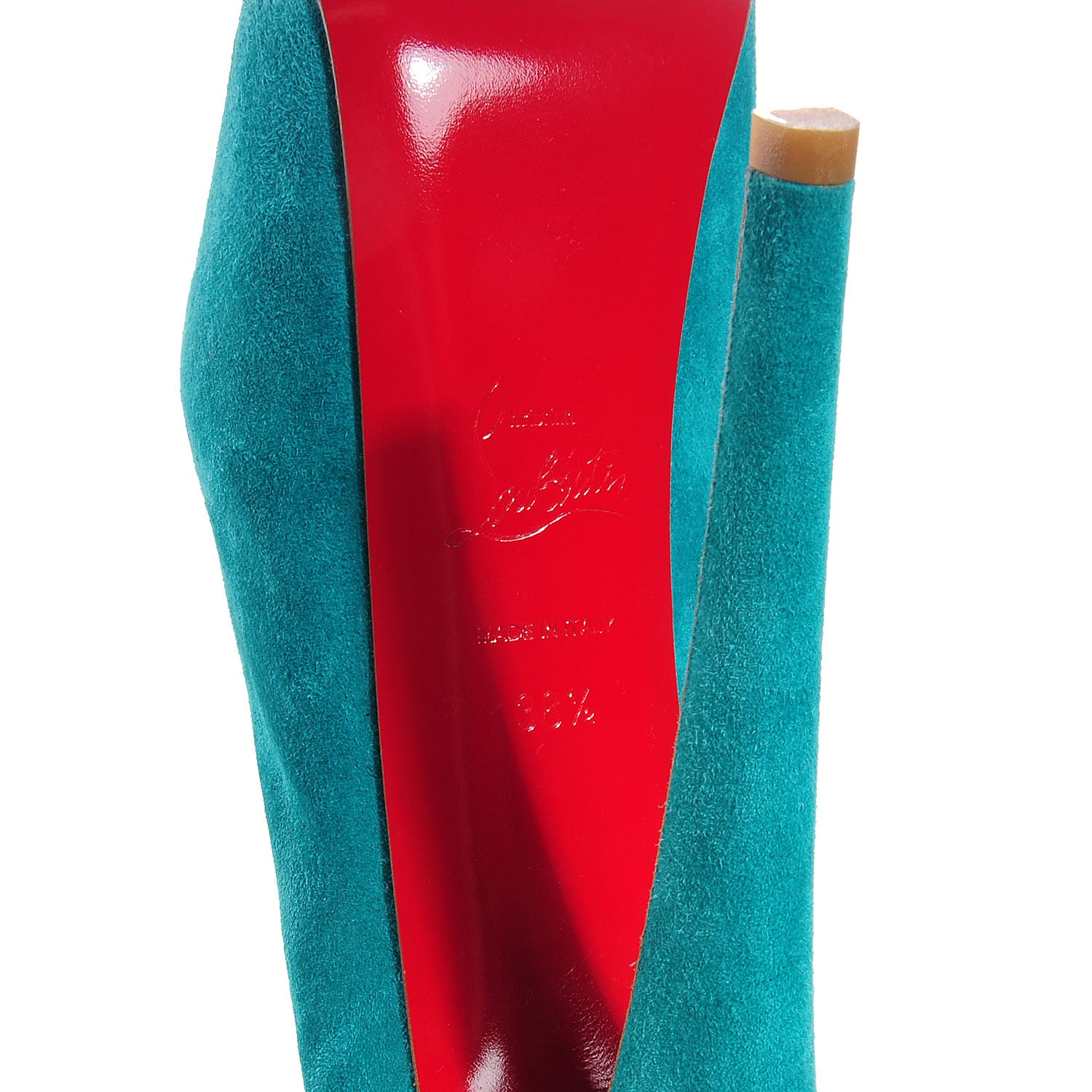 Christian Louboutin Suede Daf Booty 160 Ankle Boots 38.5 6 of 7