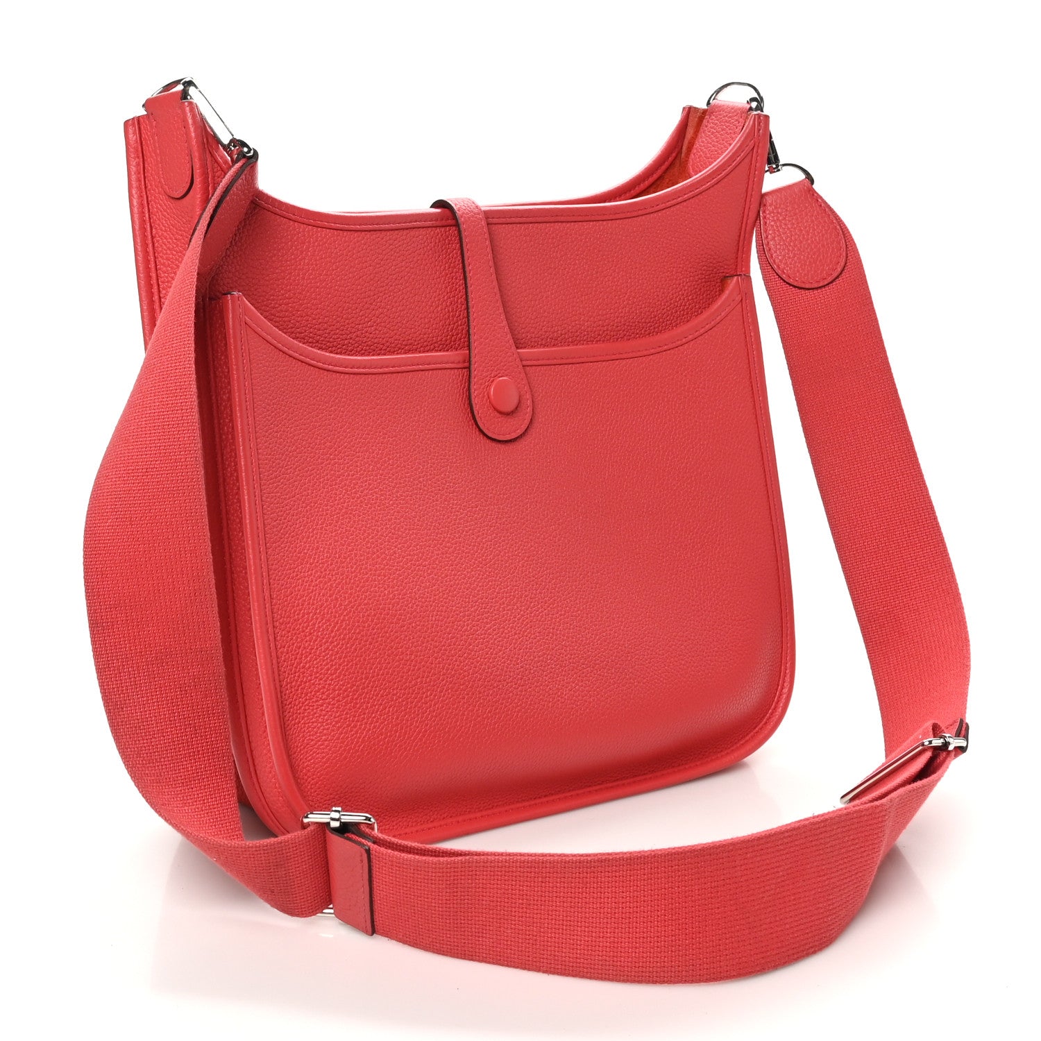 Hermes Taurillon Clemence Evelyne III PM Rose Jaipur 3 of 11