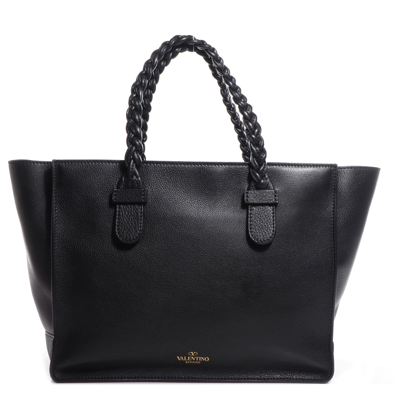 Valentino Garavani Grained Calfskin To Be Cool Tote Black 1 of 10