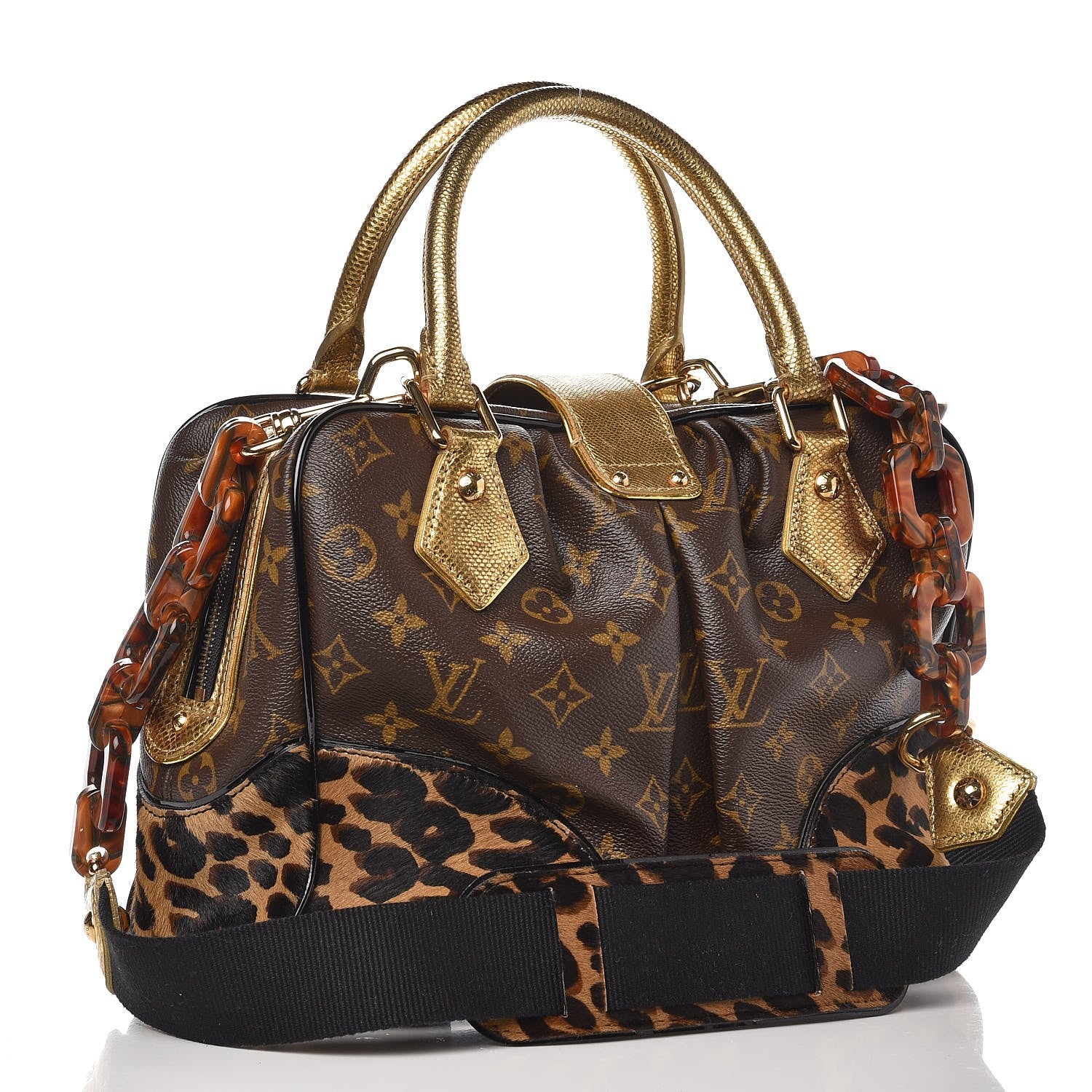 Louis Vuitton Monogram Leopard Adele 3 of 6