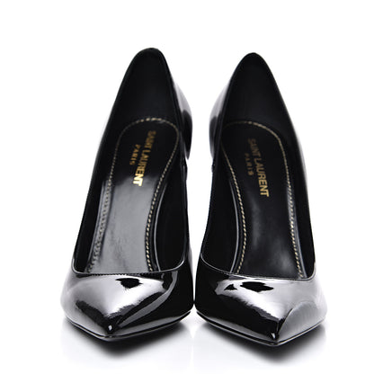 Saint Laurent Patent Opyum 110 Pumps 38.5 Black 2 of 9
