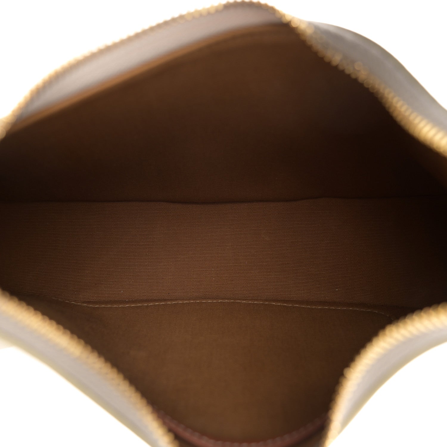 Celine Canvas Calfskin Ava Triomphe Shoulder Bag Grege 5 of 12